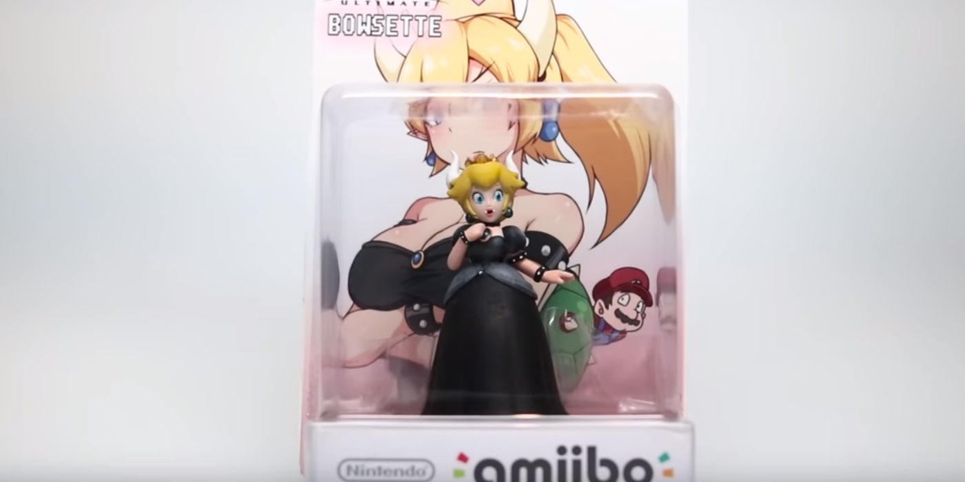 Nintendo Fan Creates Custom Bowsette Amiibo in DIY Video