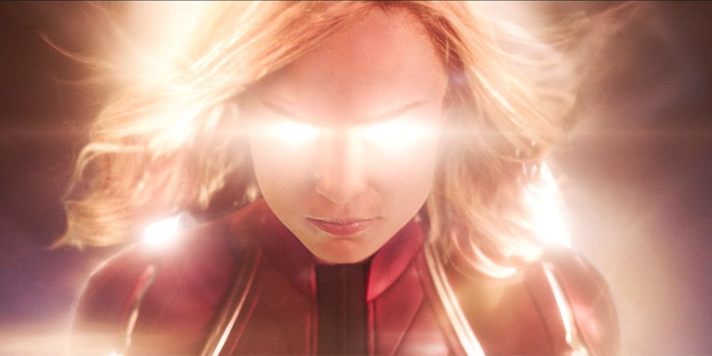 Brie Larson as Captain Marvel eyes ALT