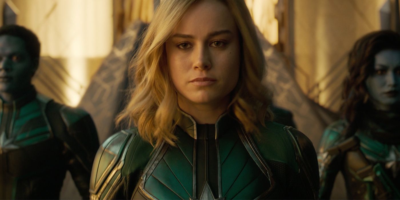 Brie Larson as Captain Marvel with Starforce