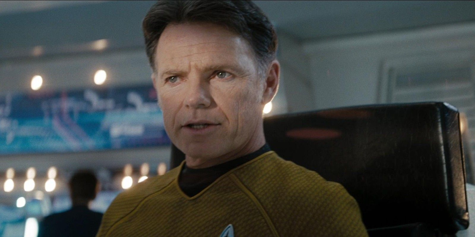 Bruce Greenwood as Christopher Pike in Star Trek