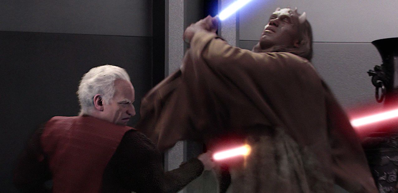 CGI Palpatine in Revenge of the Sith