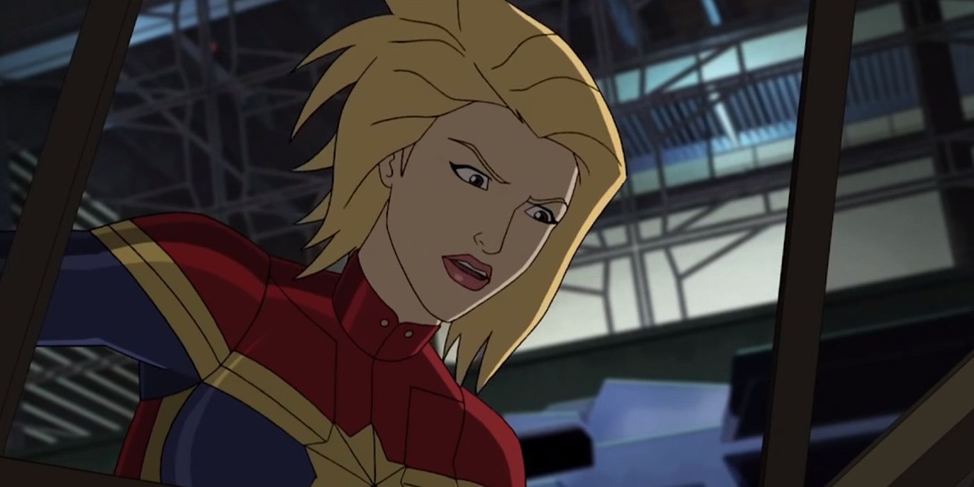Captain Marvel Trailer Gets a Cool Animated Makeover