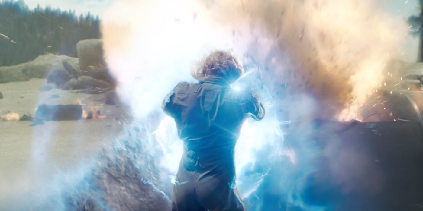 Captain Marvel Origin Explosion