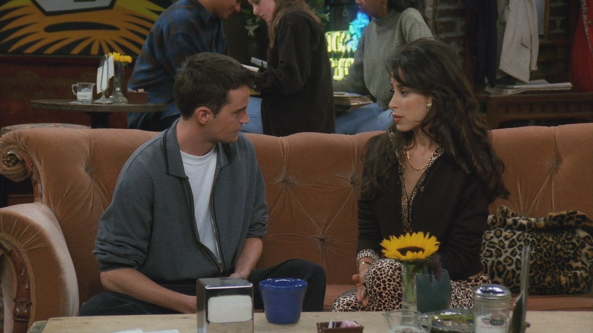 Chandler and Janice in Friends