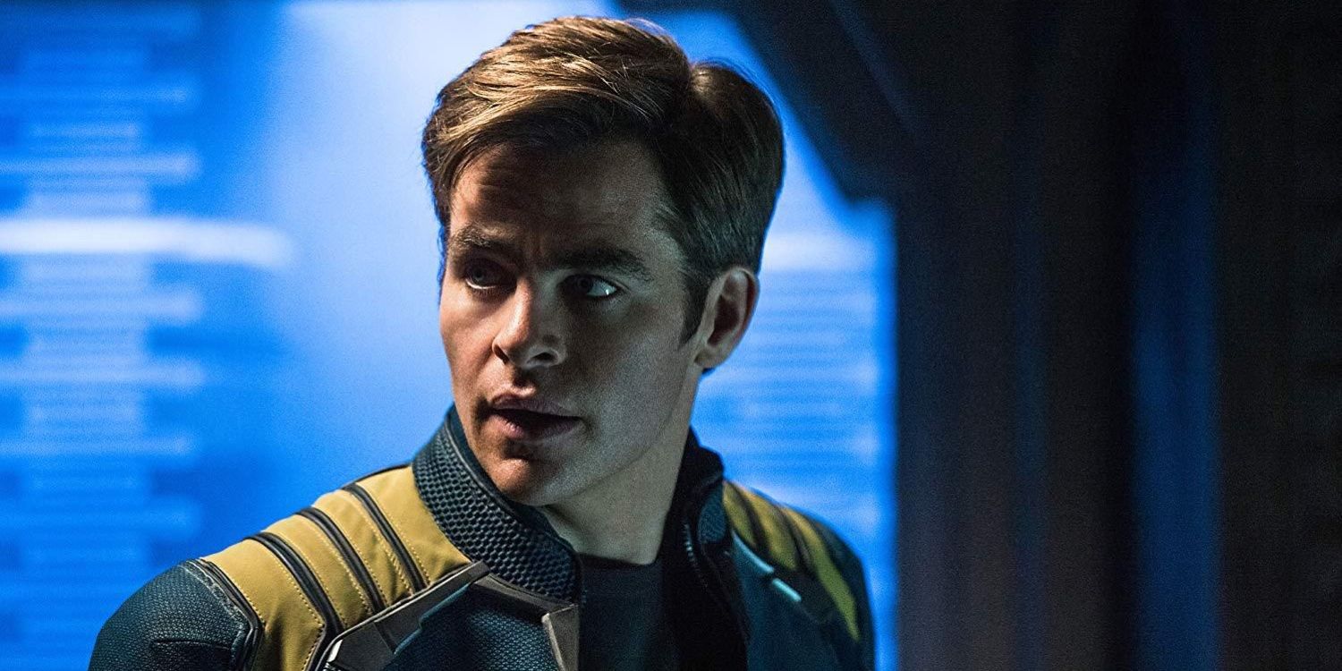 Chris Pine as Captain Kirk in Star Trek Beyond