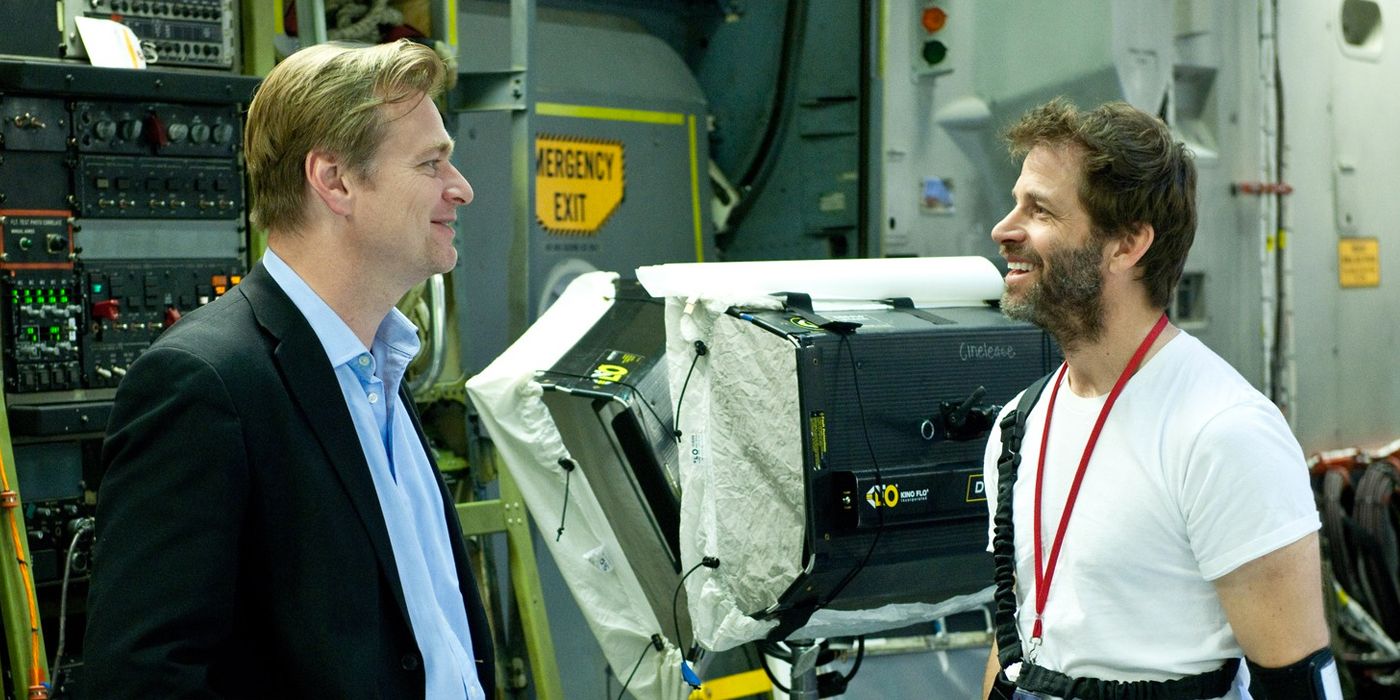Christopher Nolan and Zack Snyder
