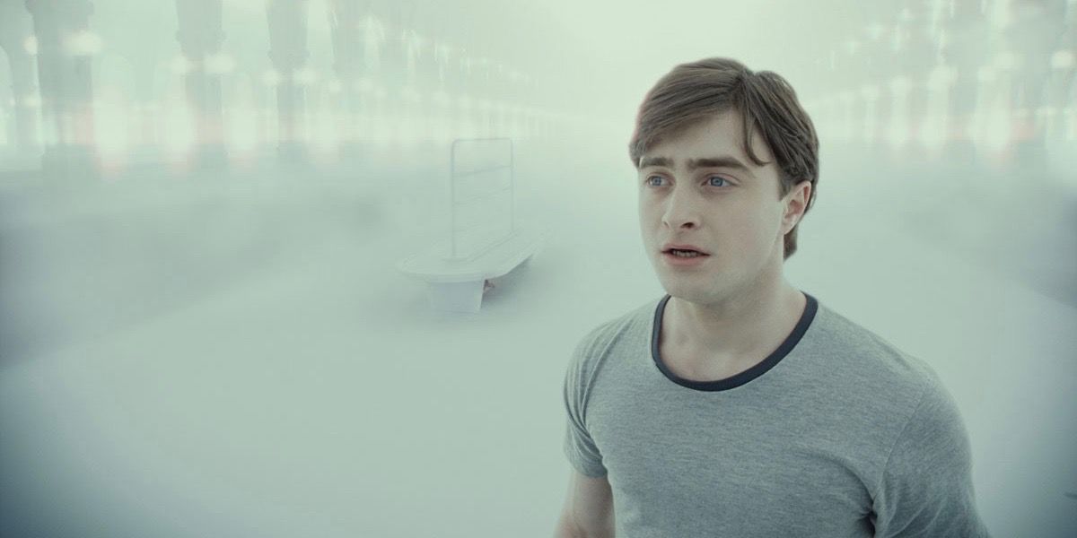 Harry at King's Cross in Harry Potter and the Deathly Hallows Pt. 2