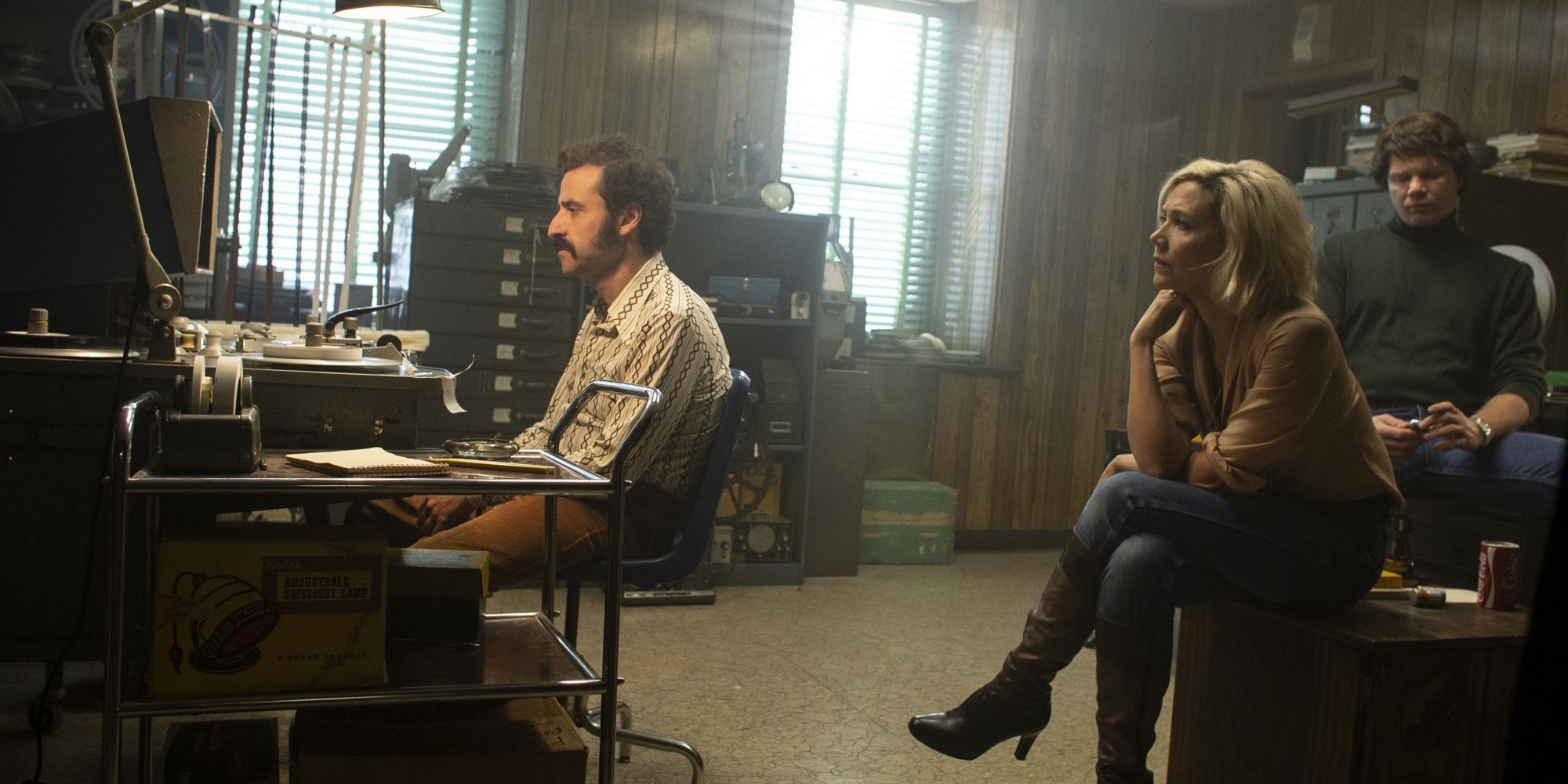 David Krumholtz and Maggie Gyllenhaal in The Deuce Season 2