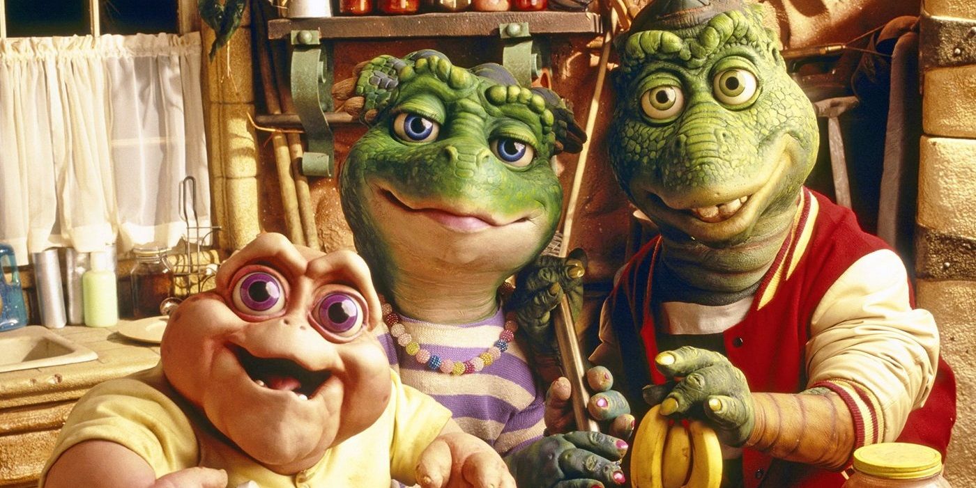 The family in Dinosaurs