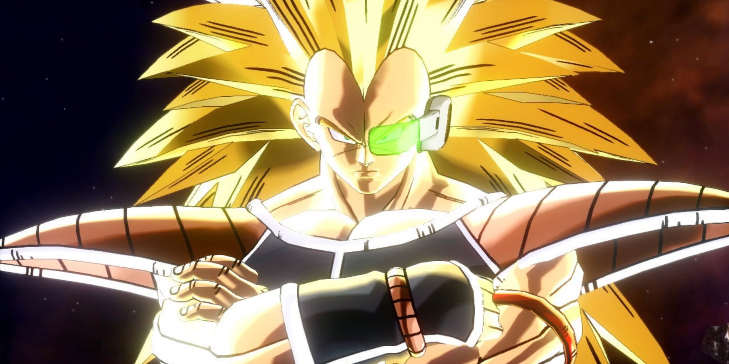 Raditz, irmão de Goku, se transforma em Super Saiyajin 3 no mangá