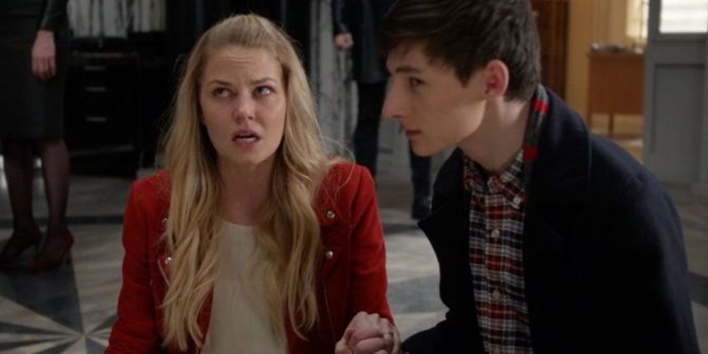 Emma Swan and Henry Swan musical episode of Once Upon A Time
