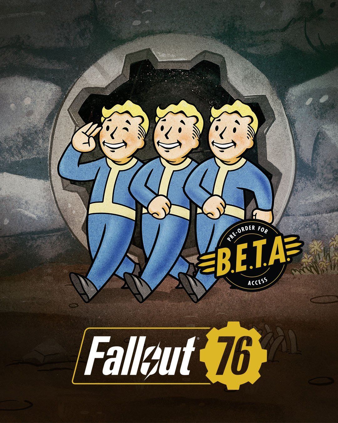 Fallout 76 Beta Cover Art