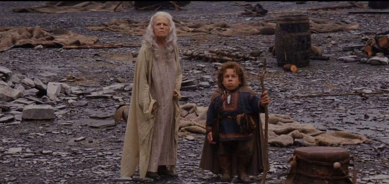 Fin Raziel and Willow in Willow 1988