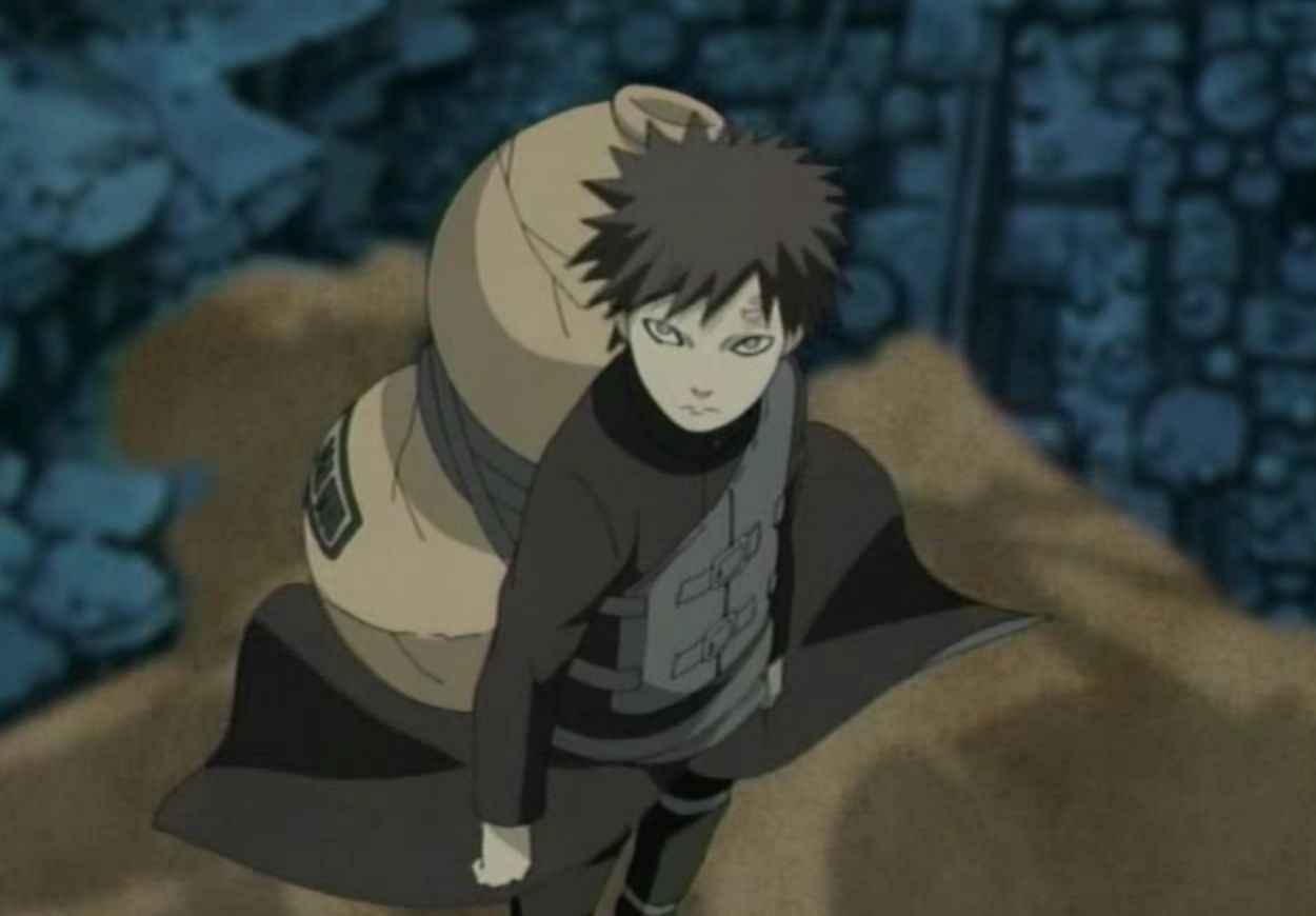 Gaara Gets New Clothes In Naruto Shippuden