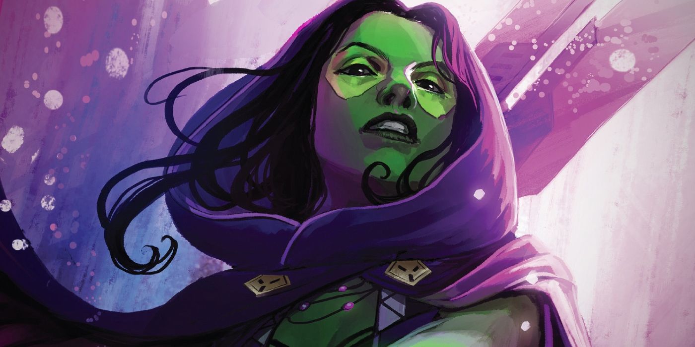 Gamora appears in Marvel Comics.