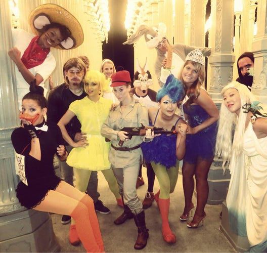 Glee cast Dressed As Looney Tunes Characters