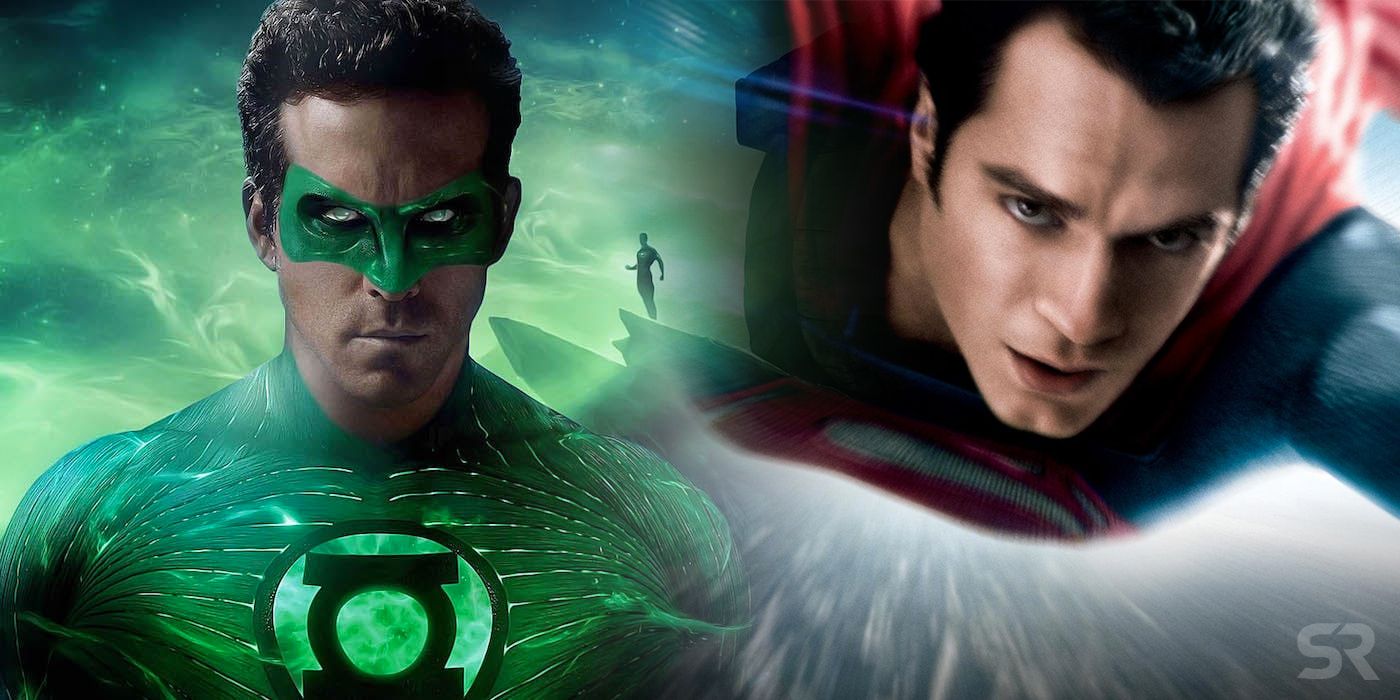 Green Lantern and Man of Steel