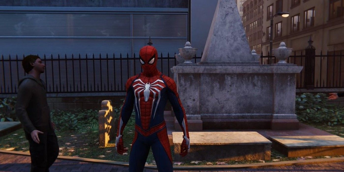 Hamilton's grave in Spider-Man PS4