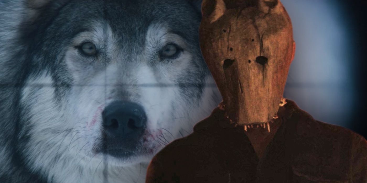 Hold The Dark Wolf and Mask