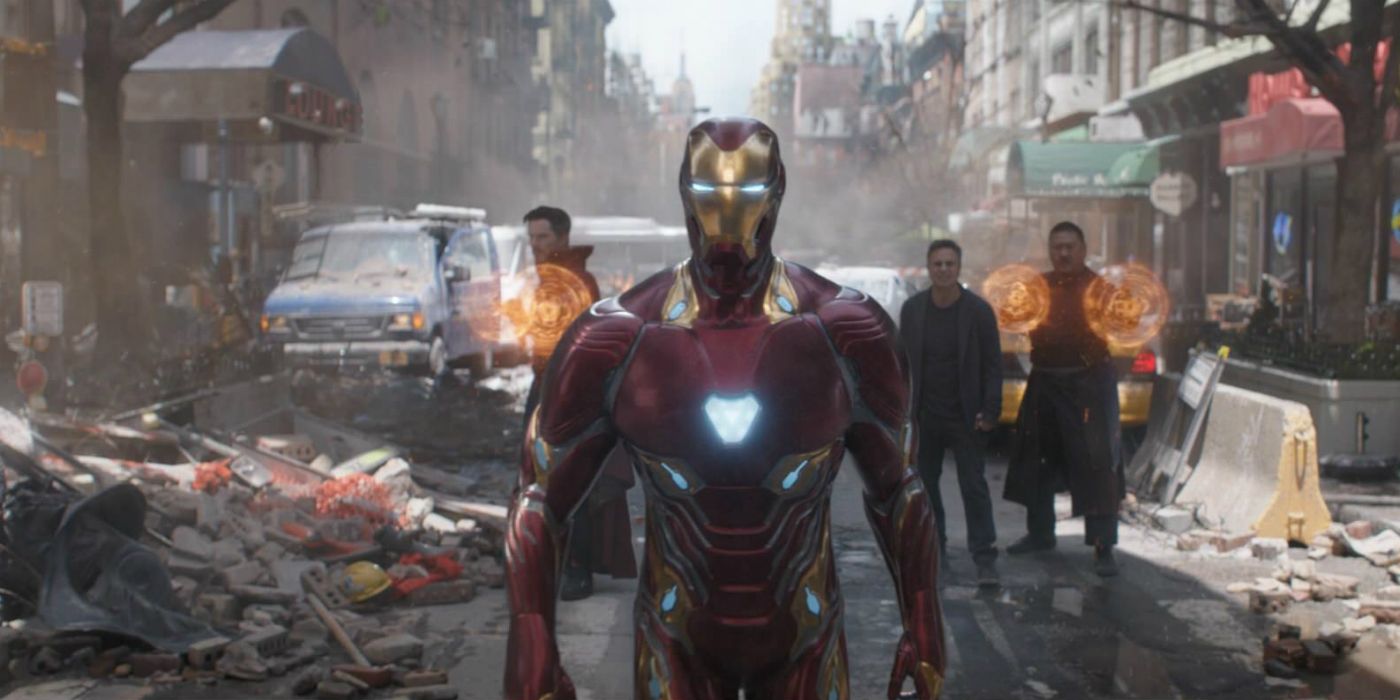 Iron Man Fighting With Doctor Strange Infinity War