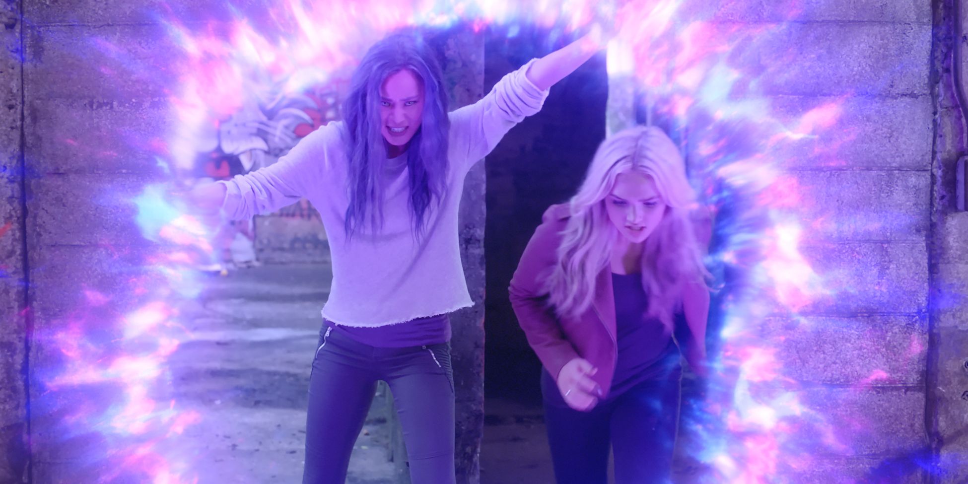 Jamie Chung and Natalie Alyn Lind in The Gifted Season 2