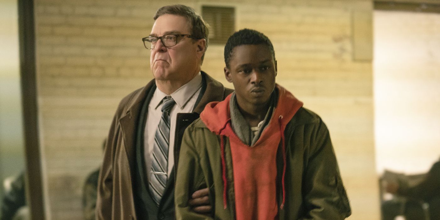 John Goodman and Asthon Sanders in Captive State