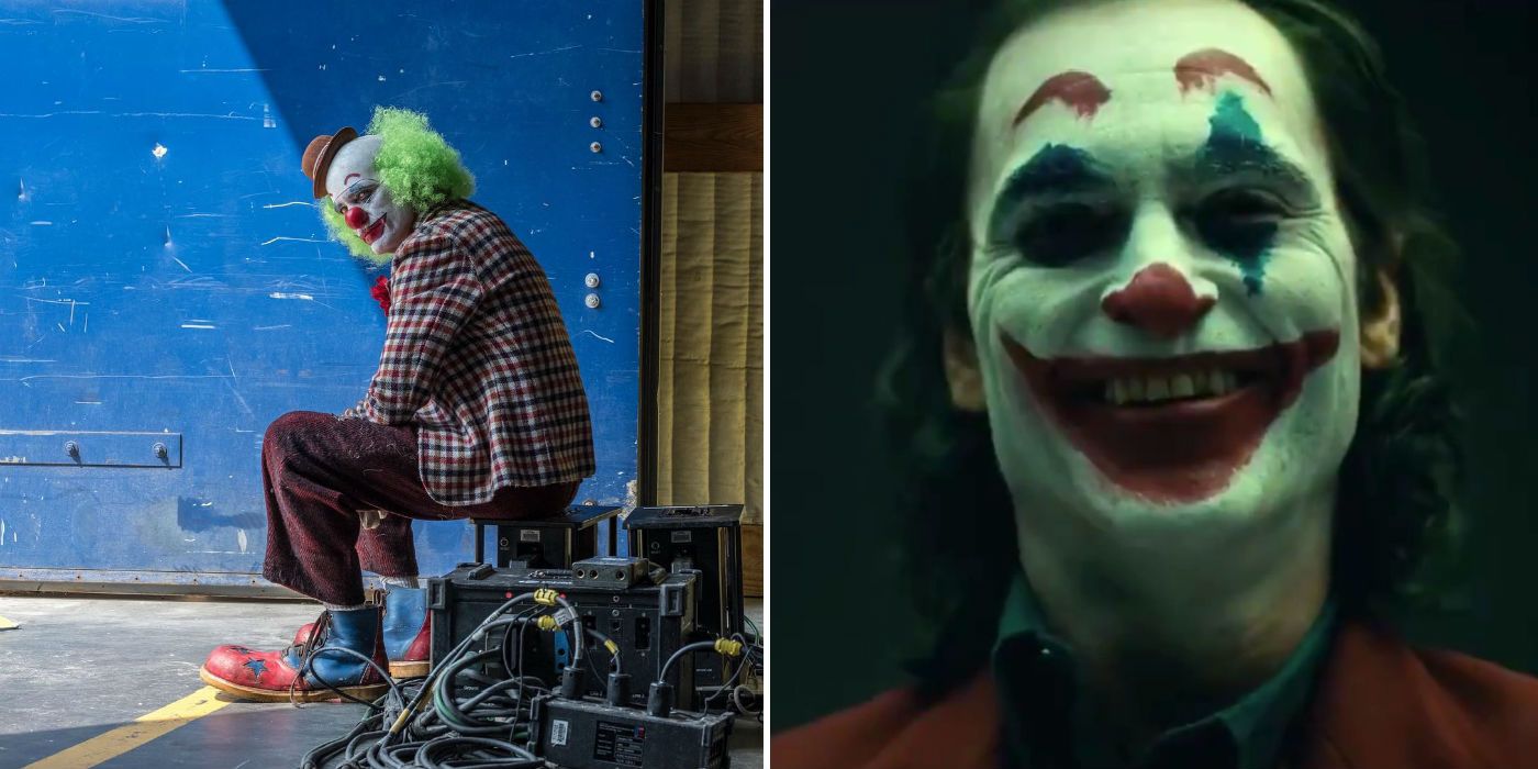 Joker clown makeup