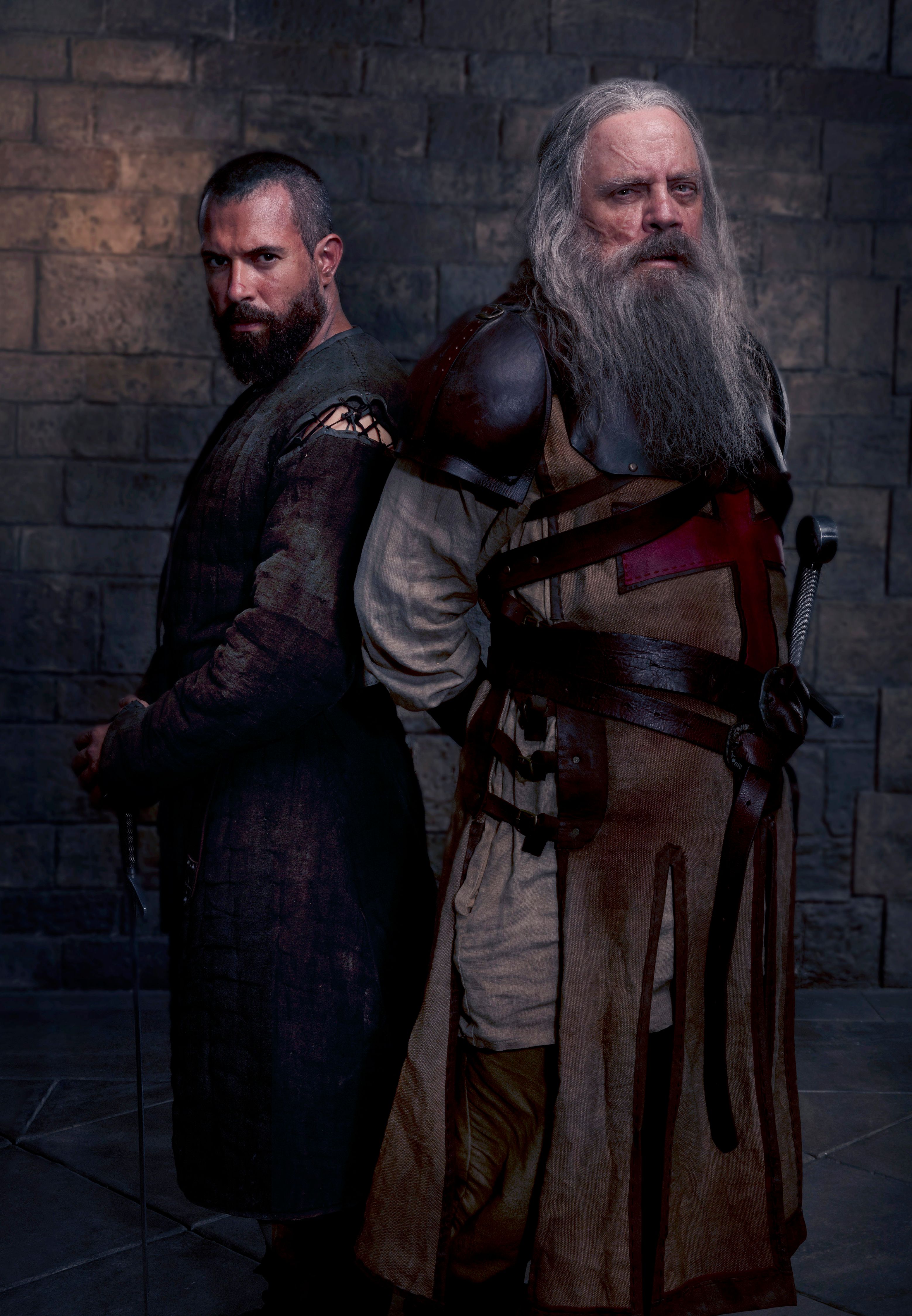 Knightfall Season 2 Tom Cullen and Mark Hamill