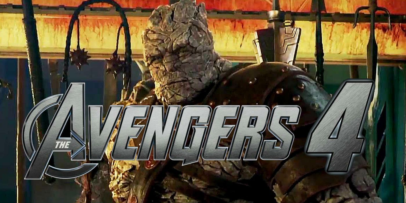 Korg in Avengers 4