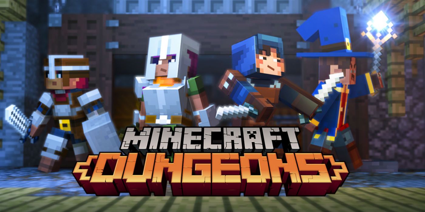 Mojang Announces New Game Minecraft Dungeons Screen Rant