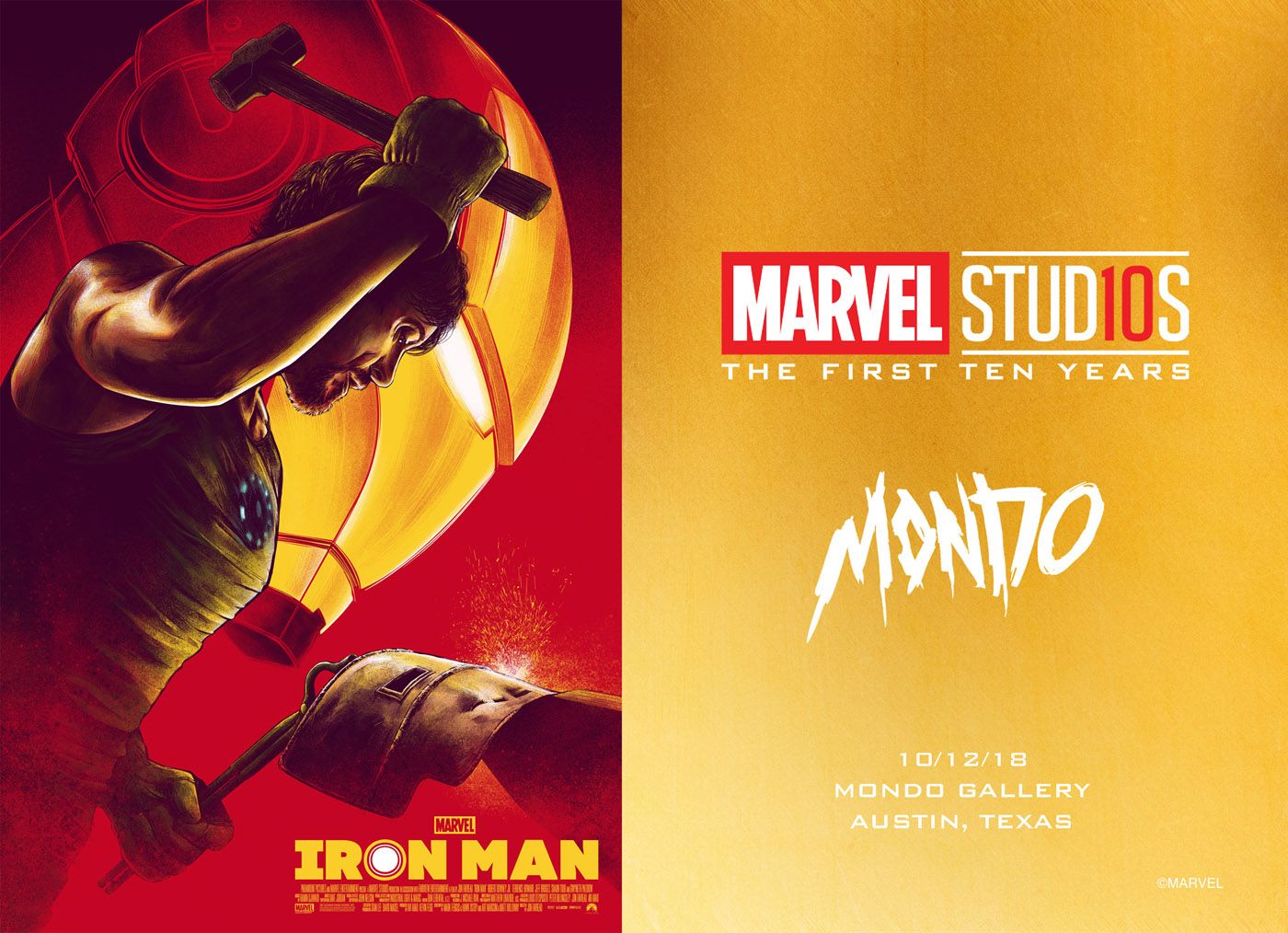 Mondo Gallery Celebrating 10 Years Of The MCU With New & Returning Art