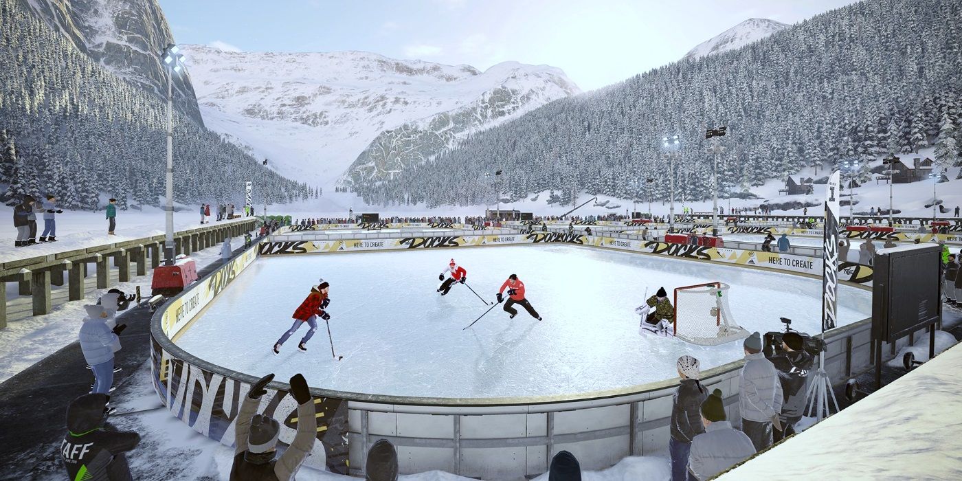 NHL 21 open rink