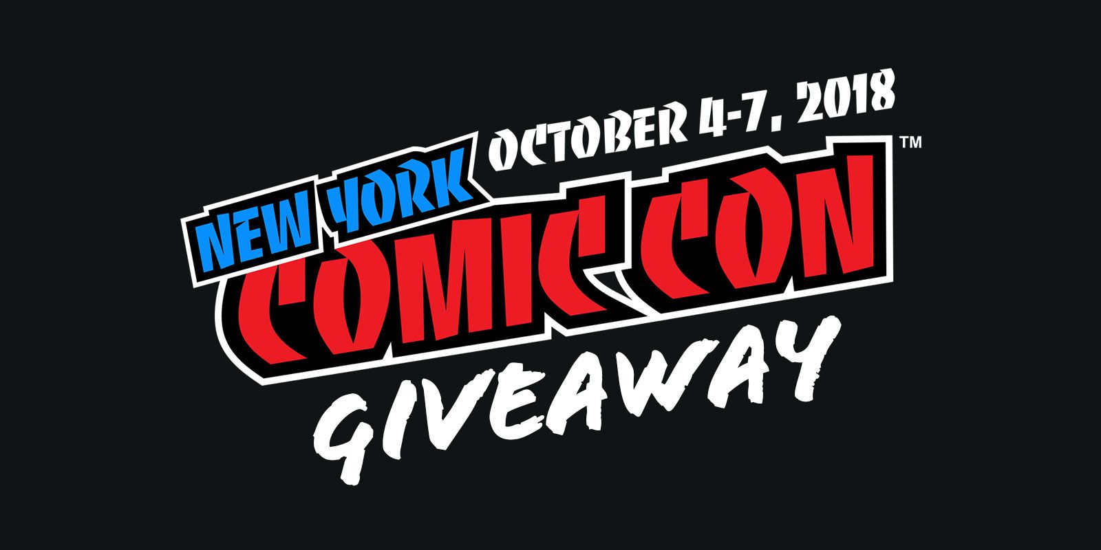 NYCC 2018 GIveaway