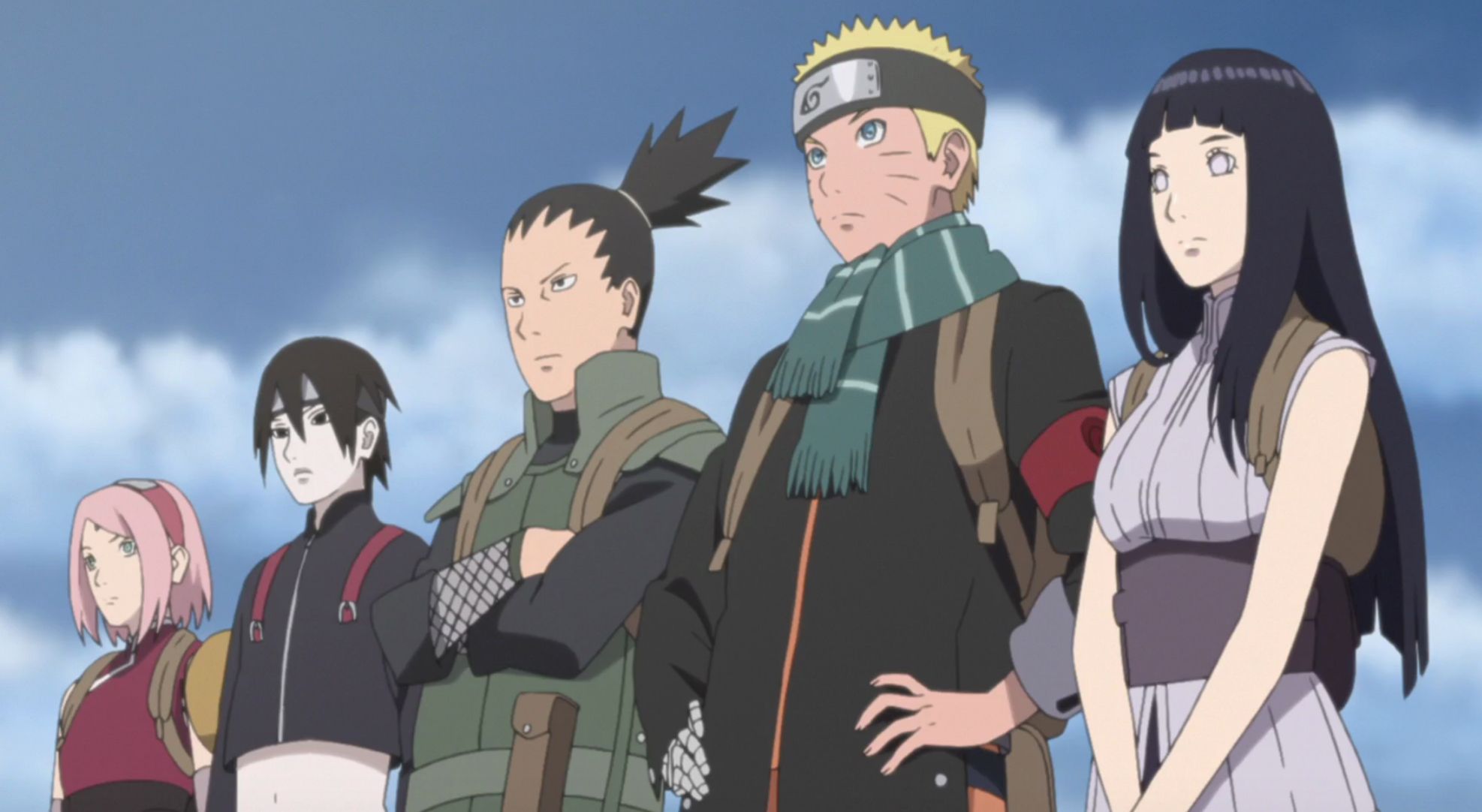 Naruto The Last Sends Sakura Sai Shikamaru Naruto and Hinata on a Rescue Mission