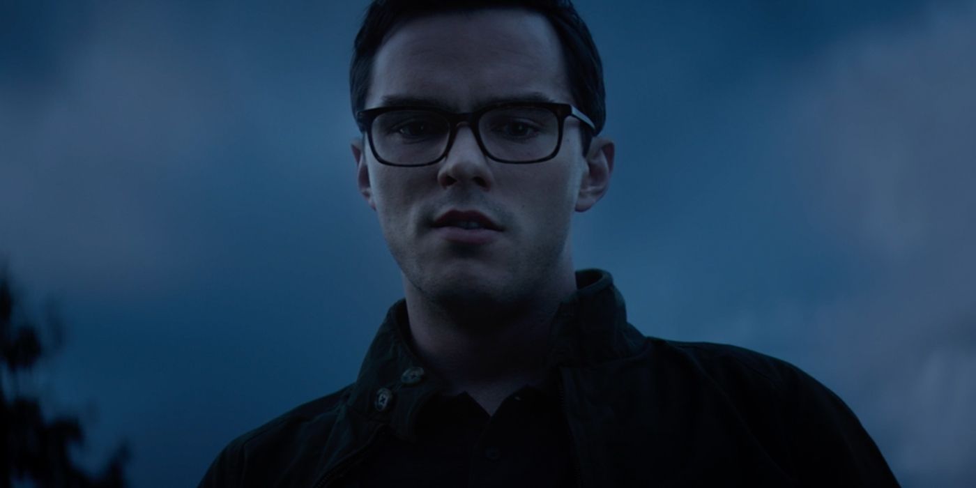 Nicholas Hoult as Hank McCoy outside in X-Men Dark Phoenix