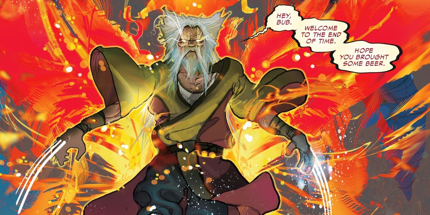 Old Wolverine embodies the Phoenix Force