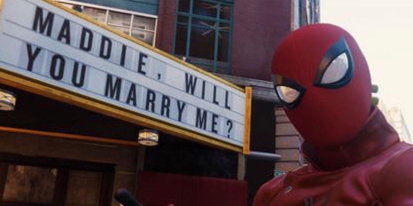 Proposal In Spider-Man PS4