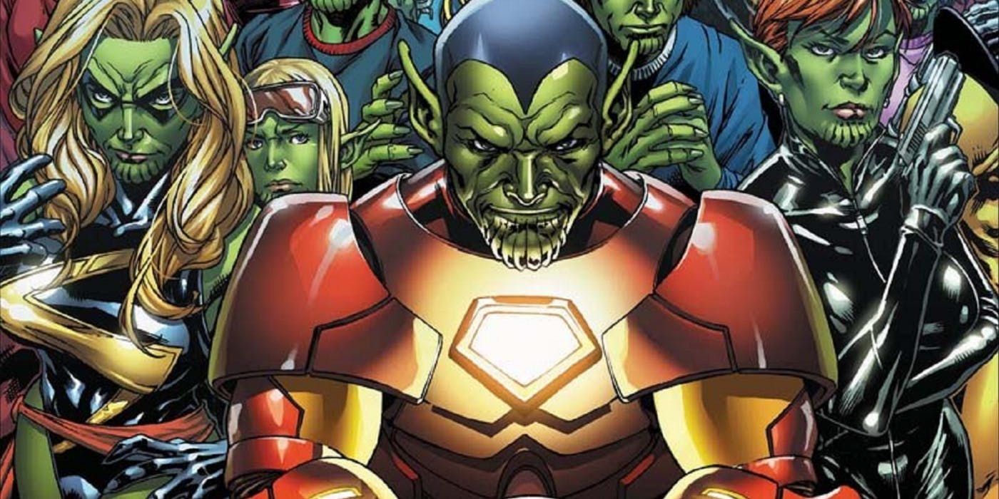 Skrulls impersonate superheroes in Marvel Comics.
