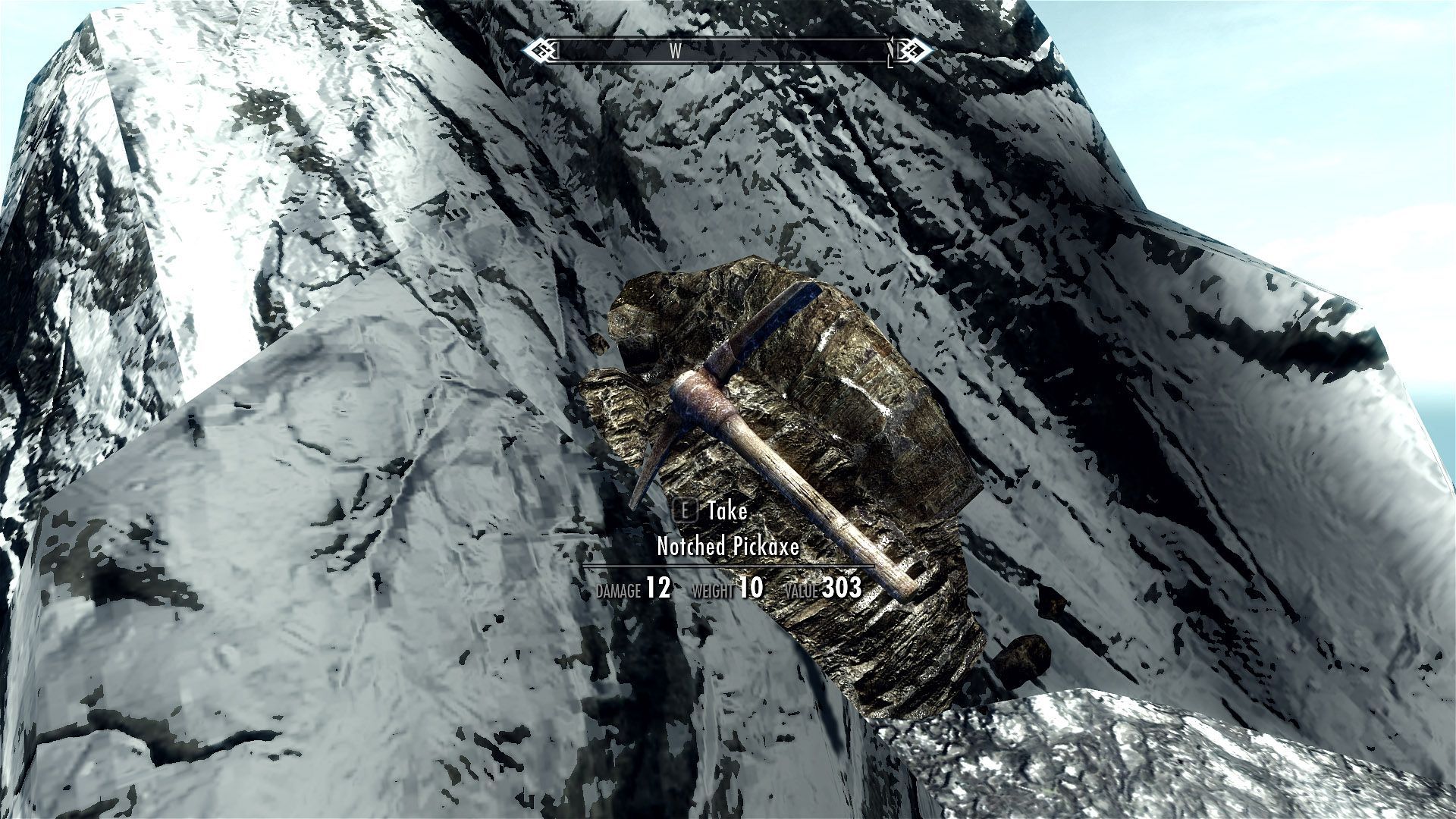 Skyrim Notched Pickaxe