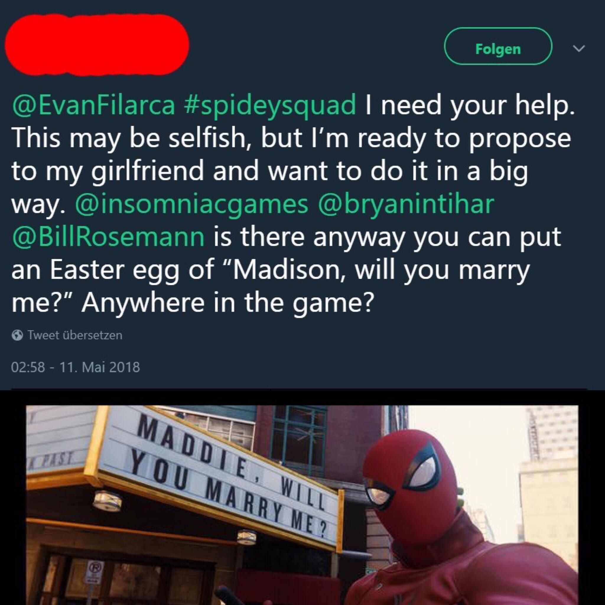 Spider-Man PS4 Proposal