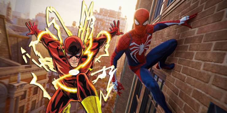 Spider Man PS4 e The Flash