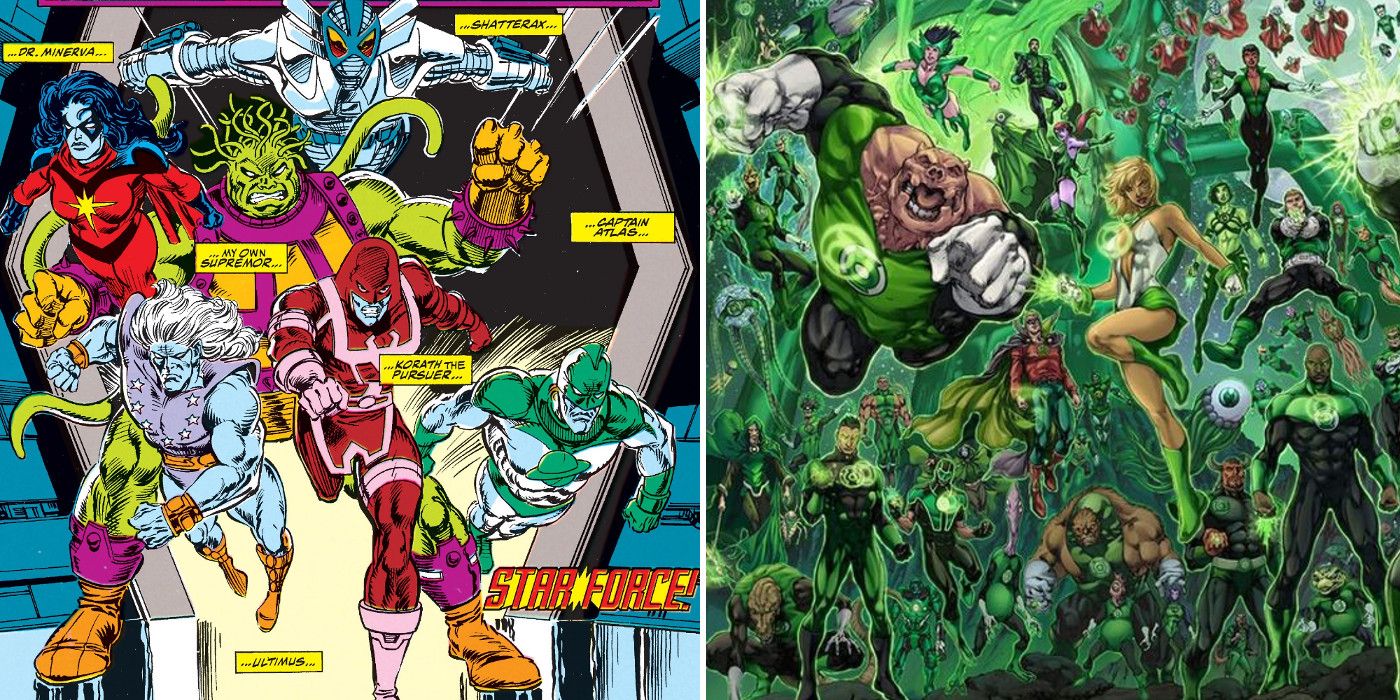 Starforce and Green Lantern Corps