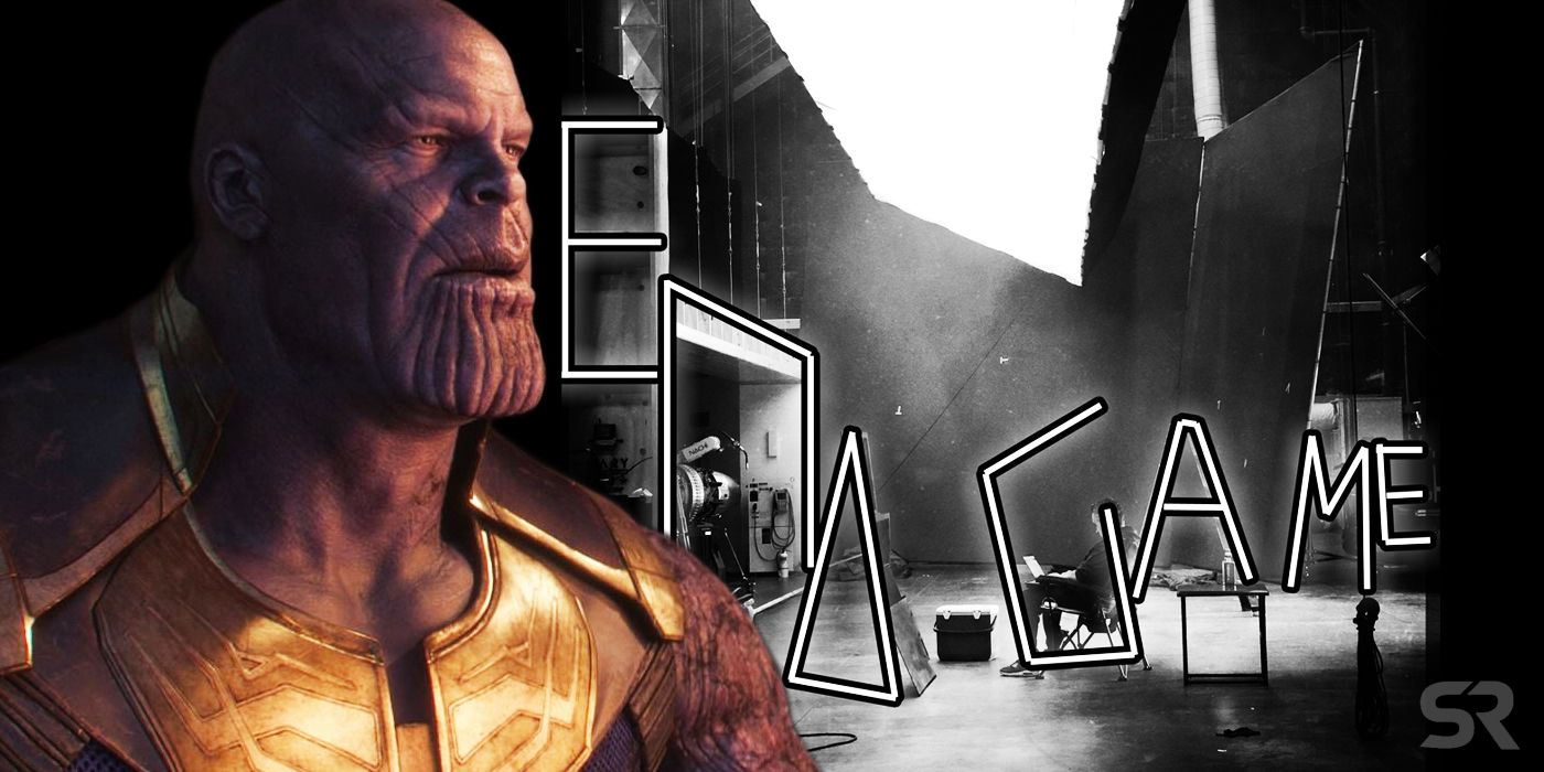Thanos and Avengers 4 Endgame Title Tease