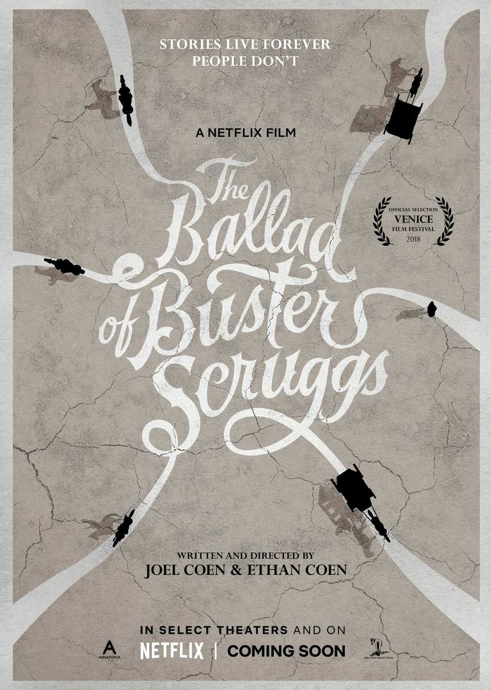 The Ballad of Buster Scruggs poster