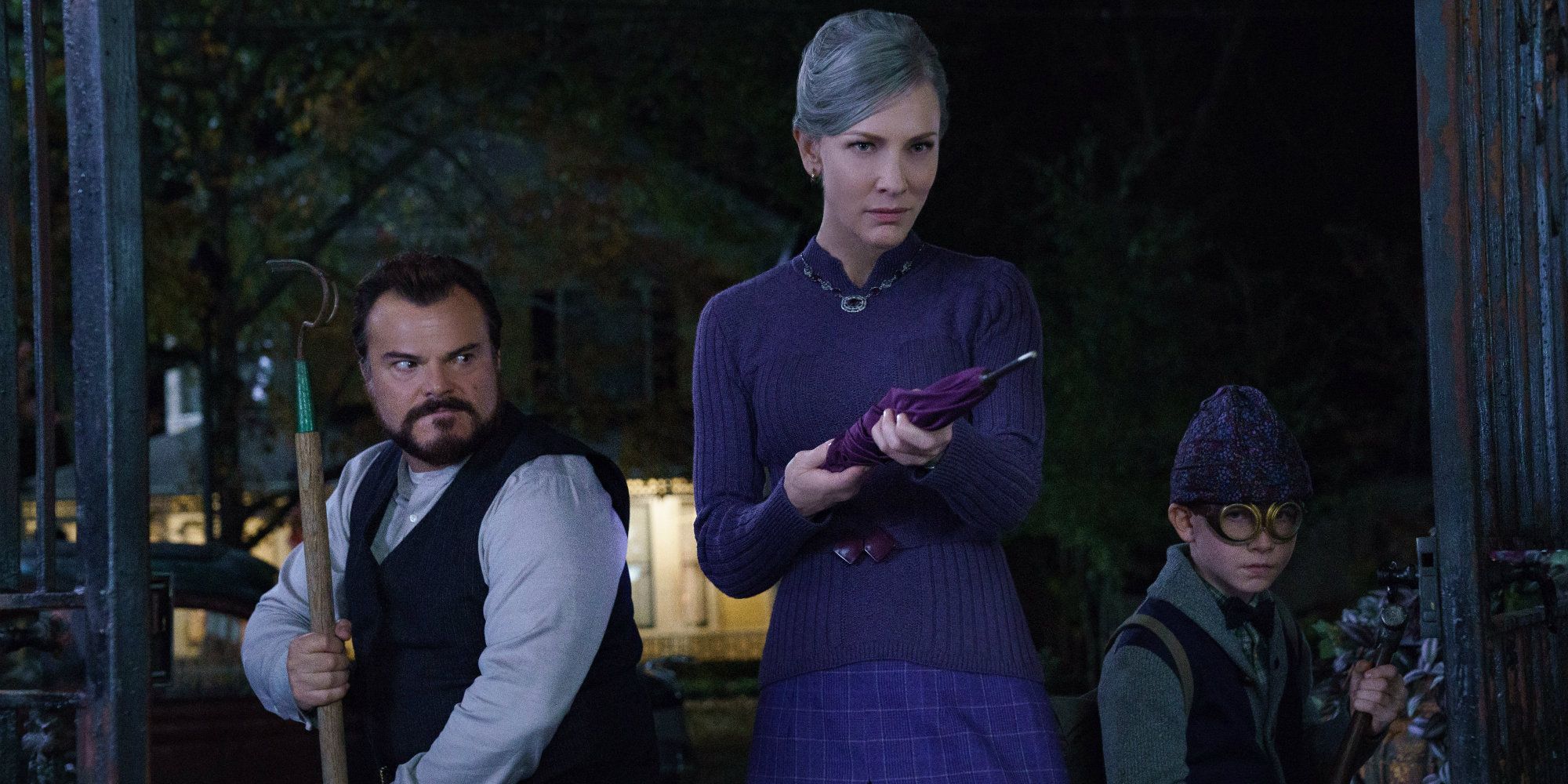 The House With A Clock In Its Walls Jack Black Cate Blanchett Owen Vaccaro