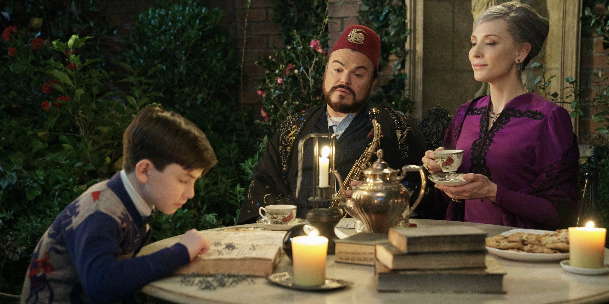 The House With A Clock In Its Walls Owen Vaccaro Jack Black Cate Blanchett