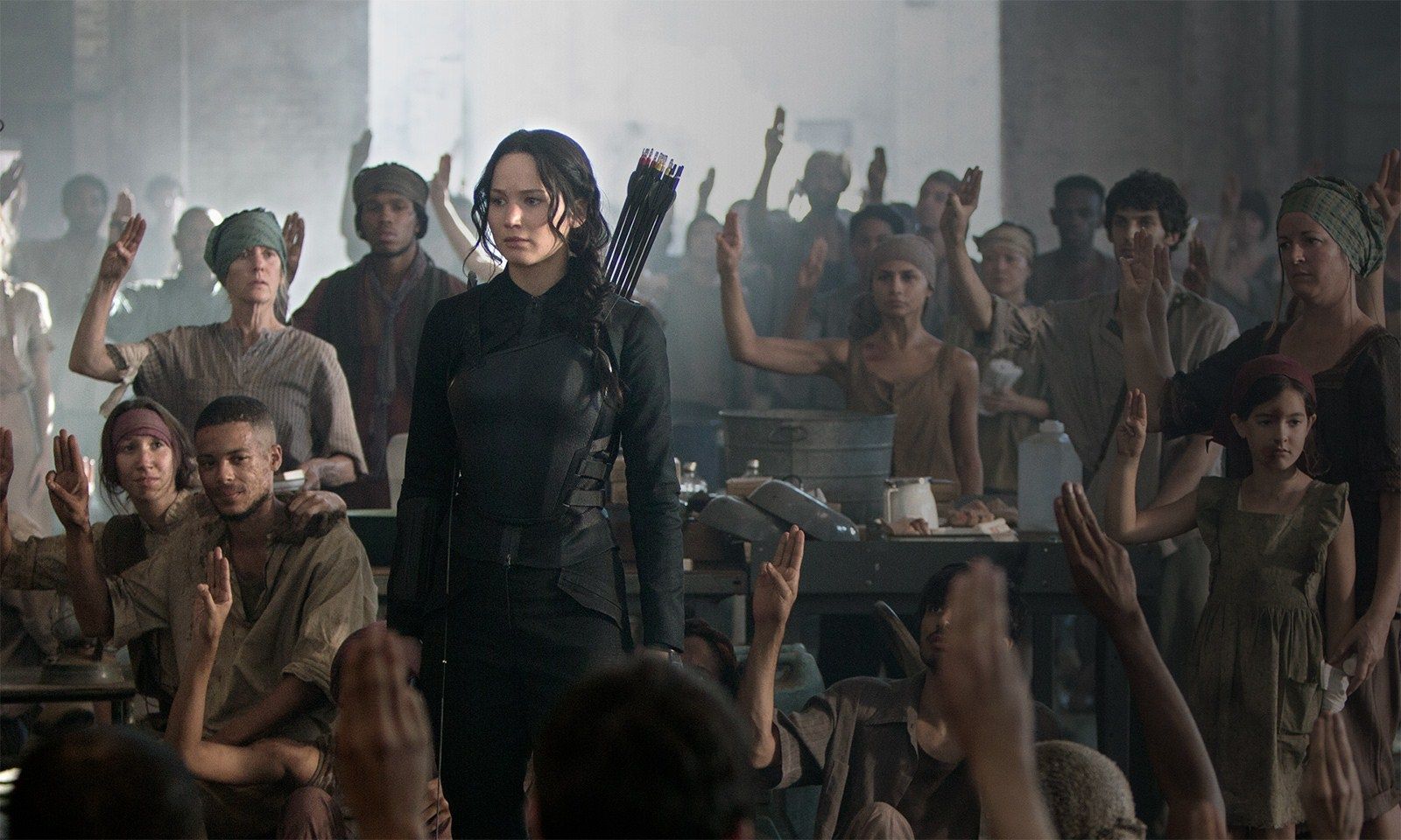 The Hunger Games Three Finger Salute