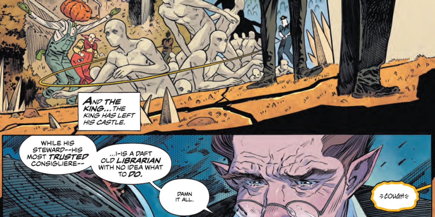 The Sandman Dream Abandons His Realm in The Dreaming #1