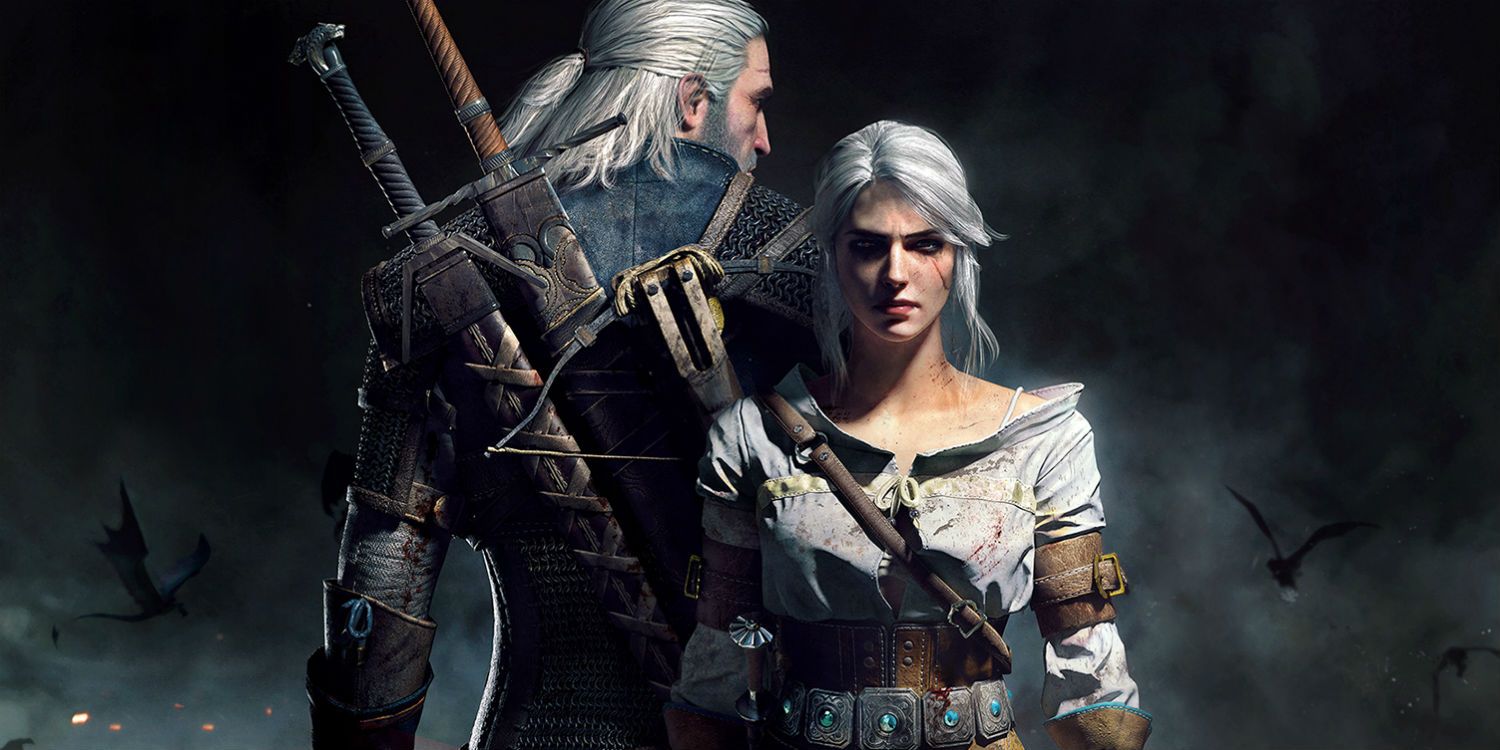 The WItcher Geralt and Ciri