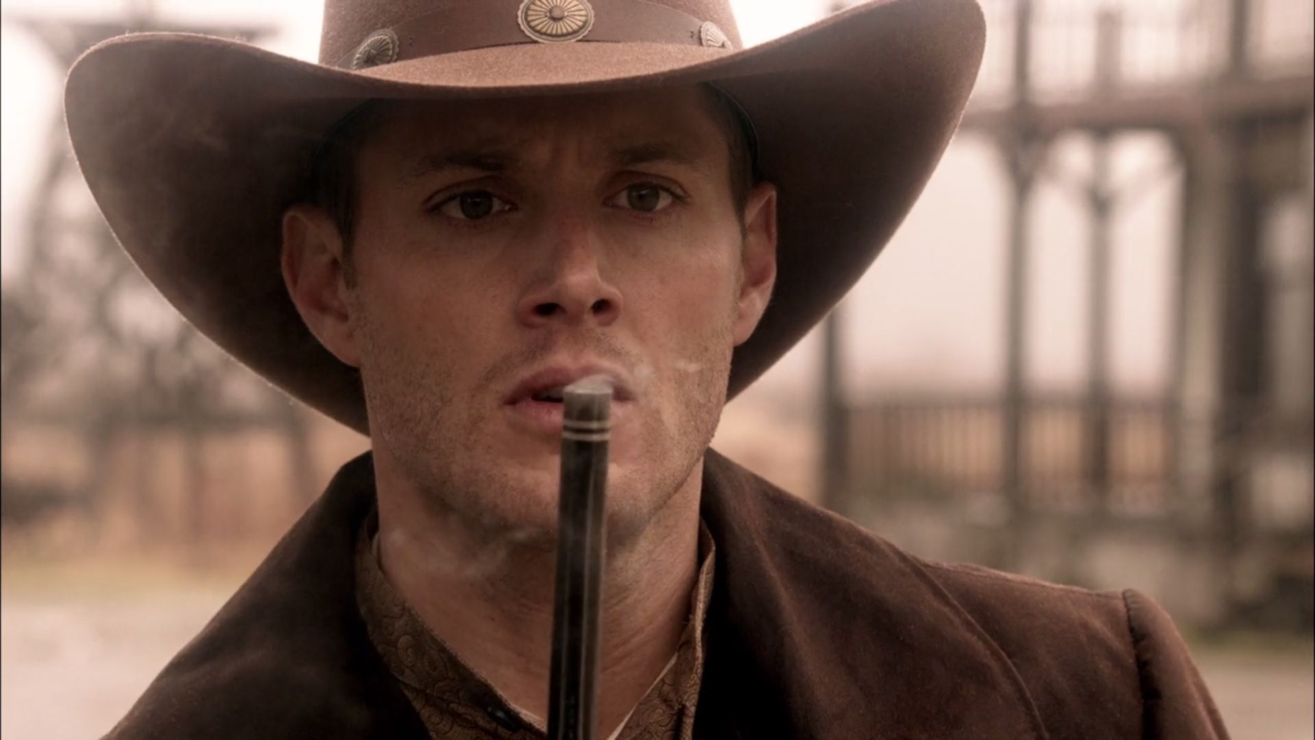 Dean Winchester cowboy time travel in Supernatural